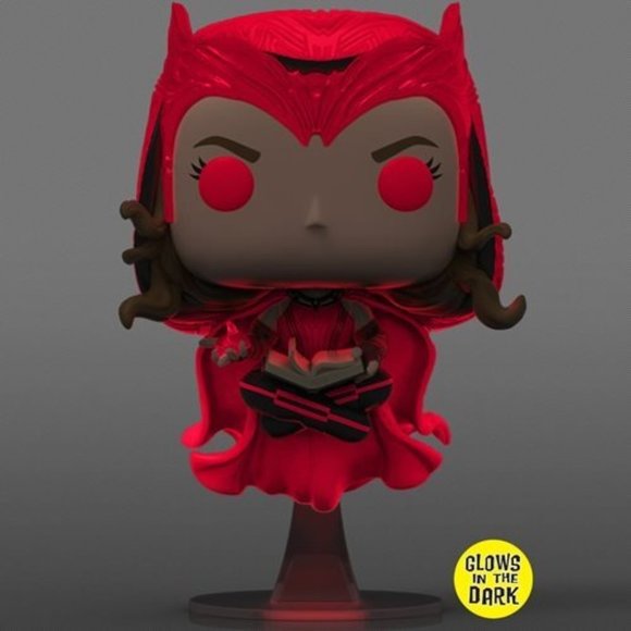 Funko Pop! Vinyl Figure - Scarlet Witch #823 - Glows in the Dark! Entertainment - Picture 2 of 4